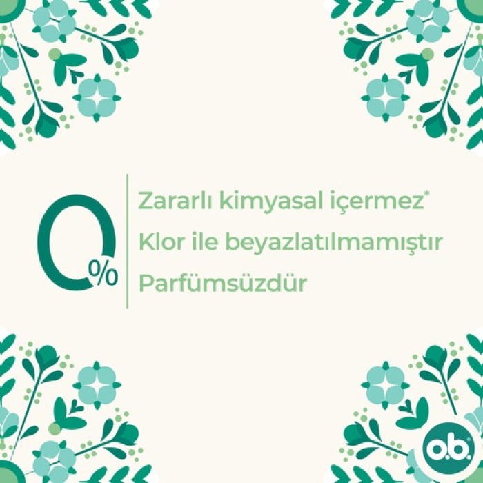 Ob Tampon Organic Normal 16Lı
