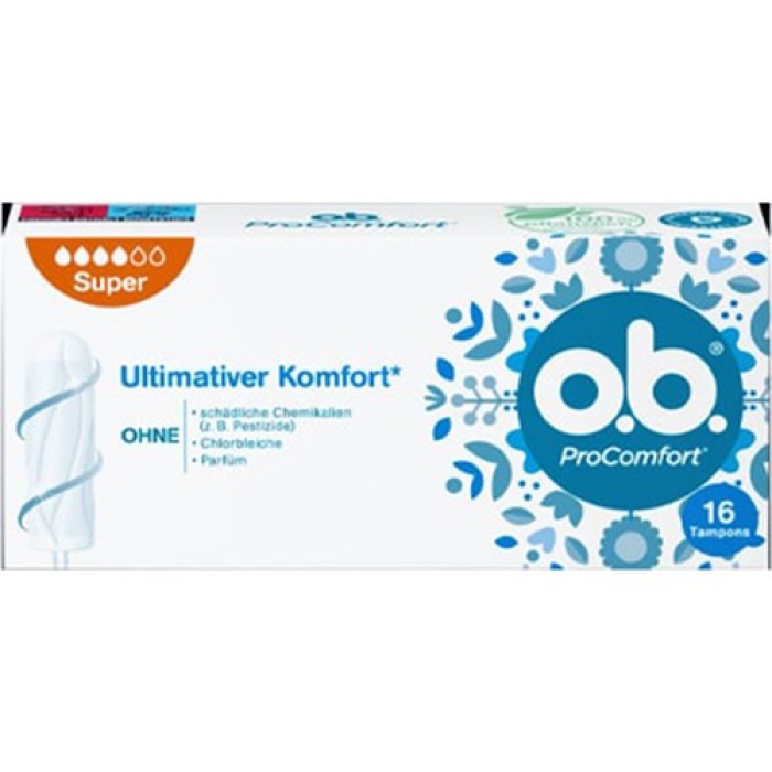Ob Tampon Süper (Comfort) 16Lı