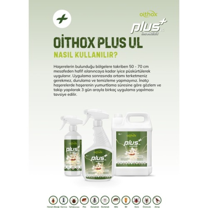 Oıthox Plus Ul Insektısıt 500 Ml Hasere Ilacı