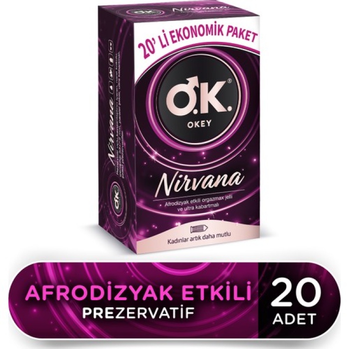 Okey Prezervatif Nirvana 20 Adet