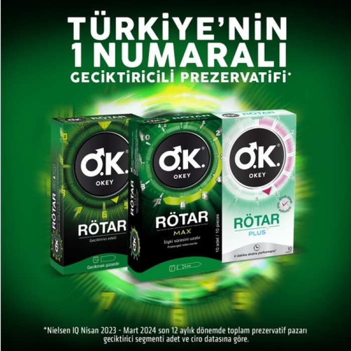 Okey Rotar Max 10 Lu