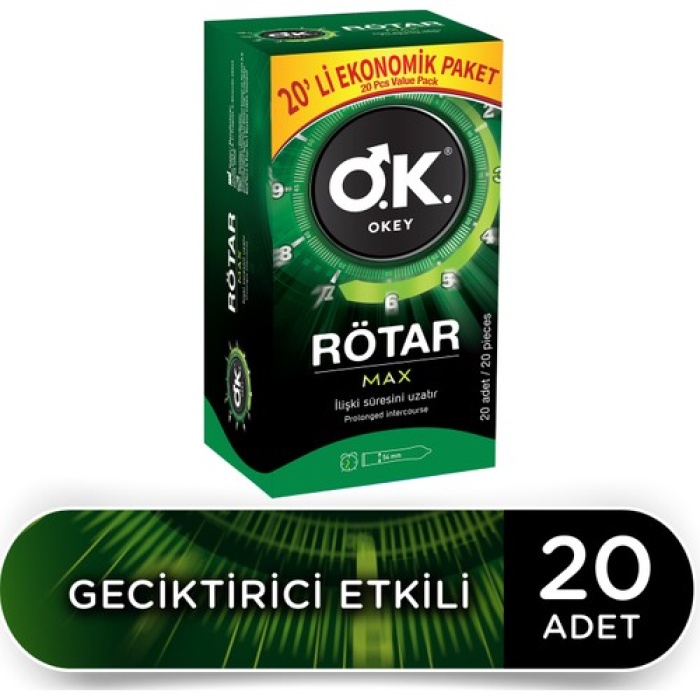 Okey Rotar Max 20 Lu