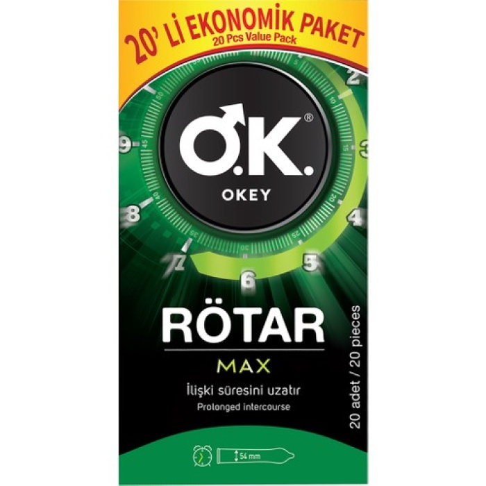 Okey Rotar Max 20 Lu