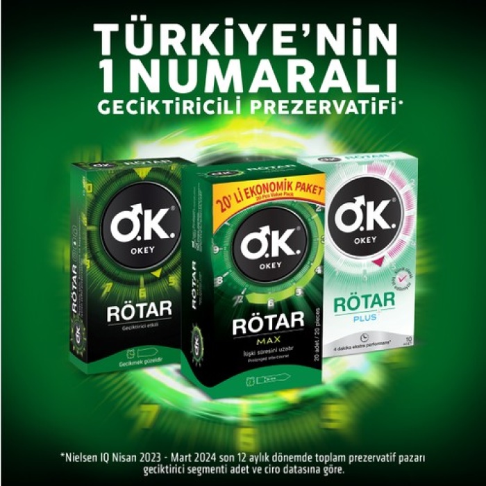 Okey Rotar Max 20 Lu