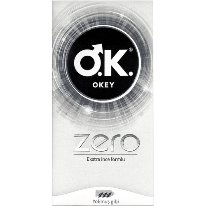 Okey Zero Ekstra İnce Formlu Prezervatif 10Lu