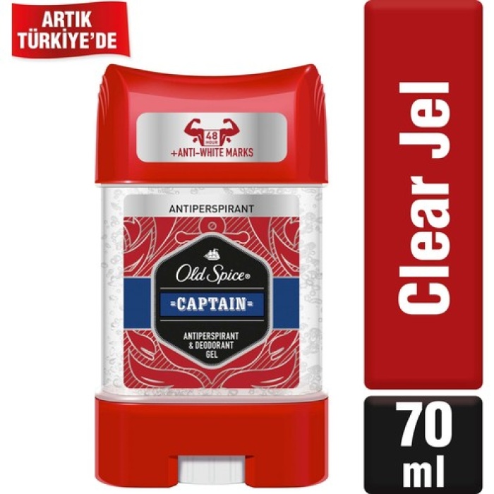 Old Spıce Clear Jel 70Ml Captaın*6
