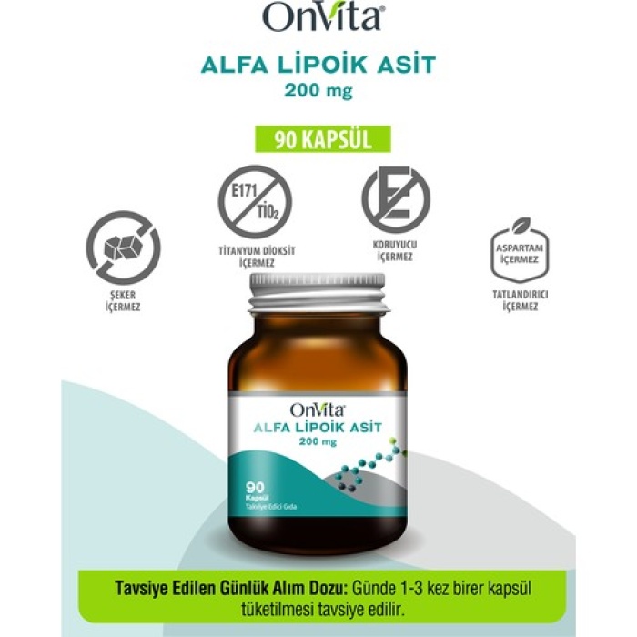 Onvıta Alfa Lıpoık Ast 200M 90K