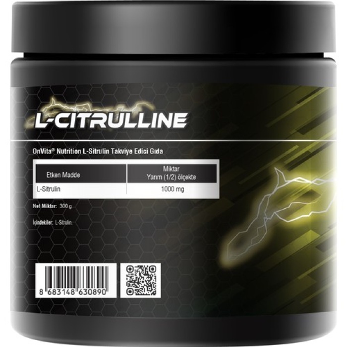 Onvıta Nutrition L-Citrulline, 300 Servis
