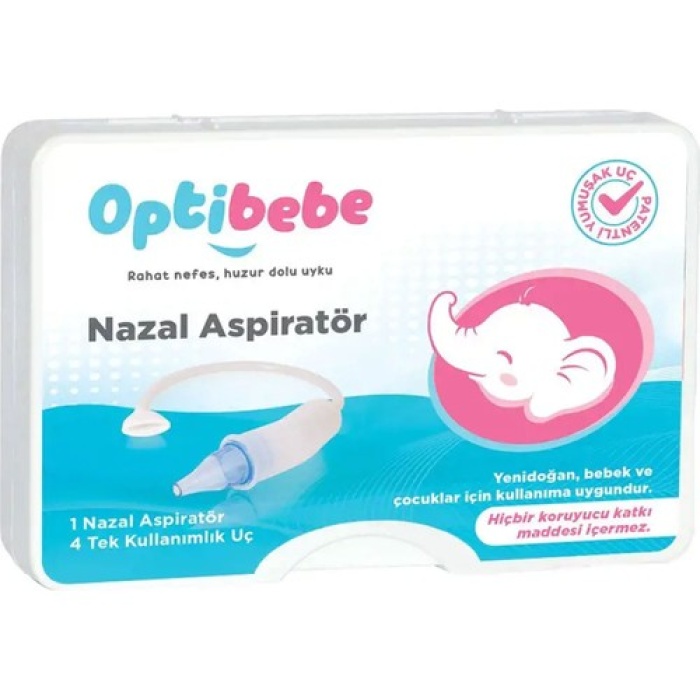 Optıbebe Aspırator Yumusak Uclu +4 Uc Hedıyelı