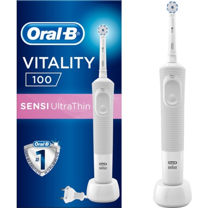 Oral-B Vitality 100 Sensi Ultra Thin Şarjlı Diş Fırçası - Kutulu