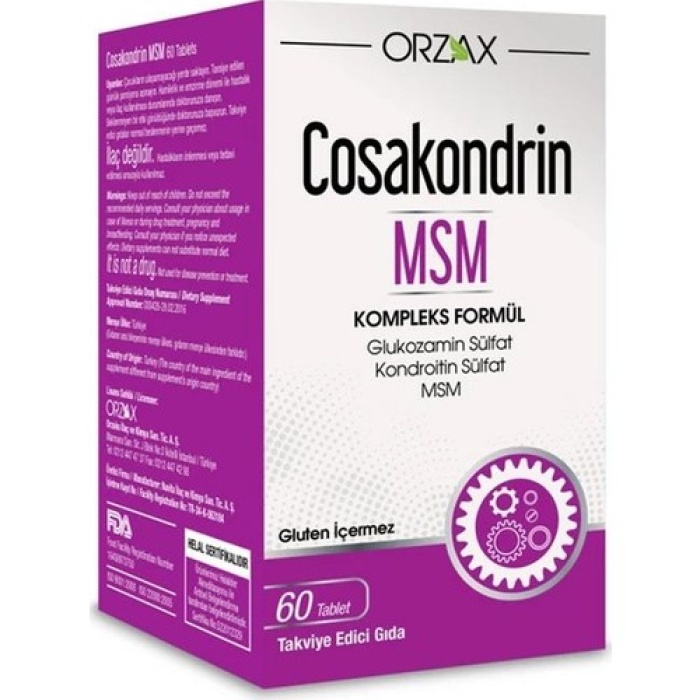 Cosakondrın Msm 60 Tablet