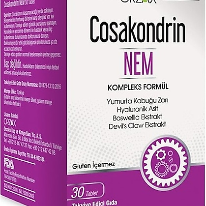 Cosakondrin Nem 30 Tablet