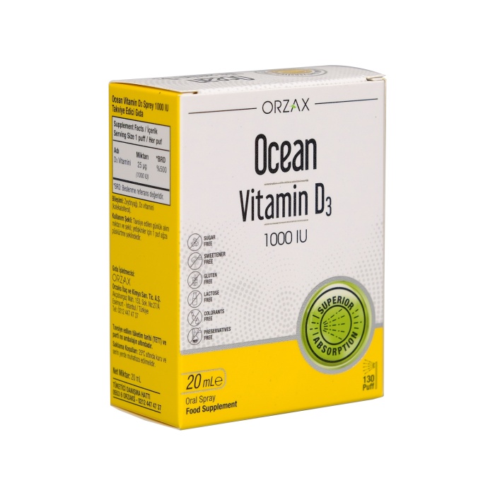 Ocean Vıtamın D 1000 Iu Sprey