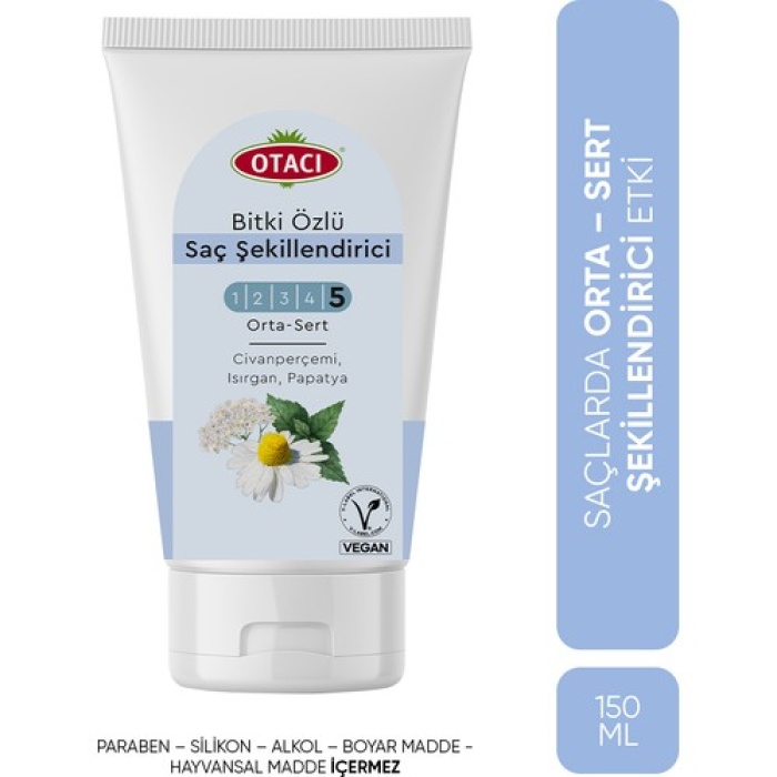 Otacı Bitki Özlü Şekillendirici Orta - Sert 150 Ml