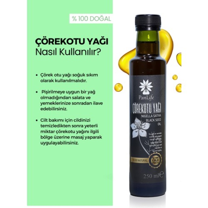 Panlife Çörek Otu Yağı 250 Ml
