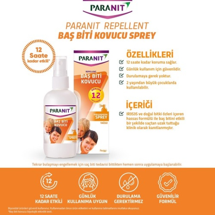 Paranıt Bit Kovucu Spreyi 100Ml