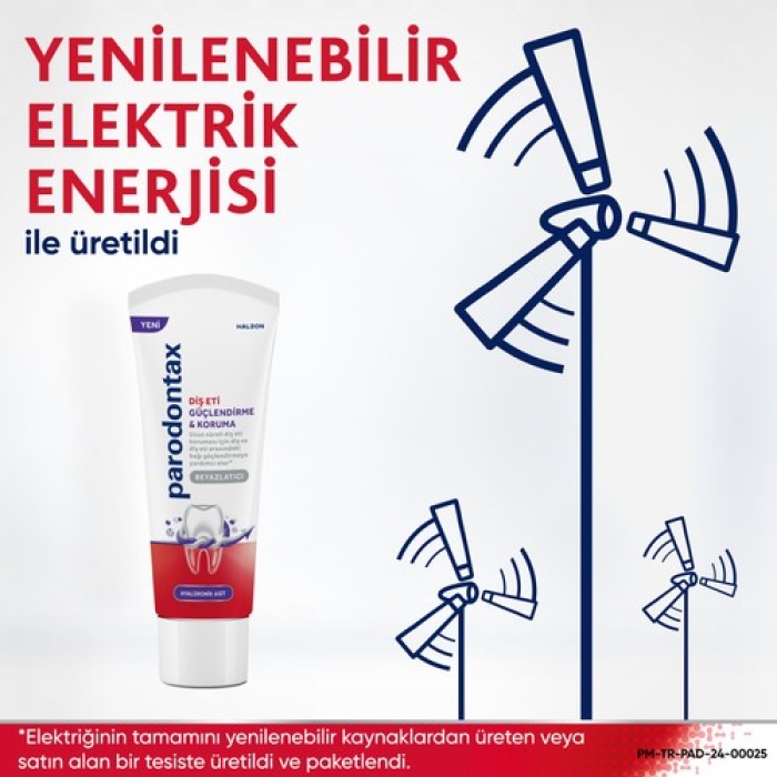Parodontax Dıs Etı Guclendırme Koruma Beyazlatıcı Dis Macunu 75Ml