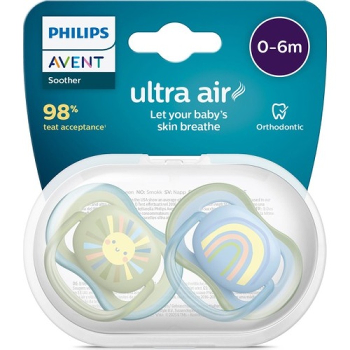 Avent Emzik Scf085/58 Ultra Air Erkek 0-6 Ay 2 Li