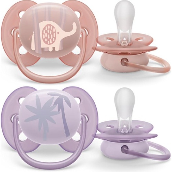 Avent Emzik Scf091/09 Ultra Yumuşak Emzik 0-6 Ay 2Li Kız*6