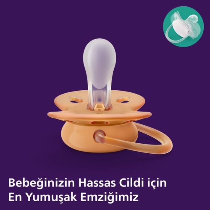 Avent Emzik Scf091/18 Ultra Yumuşak Emzik 6-18 Ay 2Li Kız*6