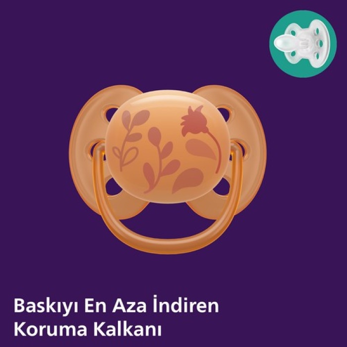 Avent Emzik Scf091/18 Ultra Yumuşak Emzik 6-18 Ay 2Li Kız*6