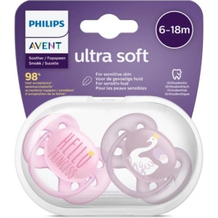 Avent Emzik Scf223/02 6-18 Ay Kız Ultra Soft