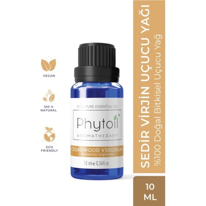 Phytoil Cedarwood Virginian Sedir Uçucu Yağı 10 Ml