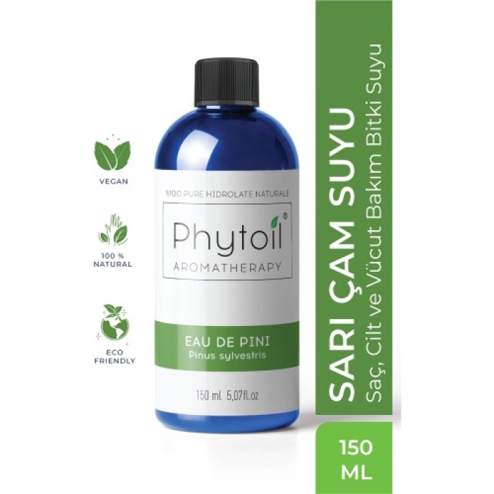 Phytoil Eau De Pini Sarıçam Suyu Saç, Cilt Ve Vücut Bakım Bitki Suyu 150 Ml