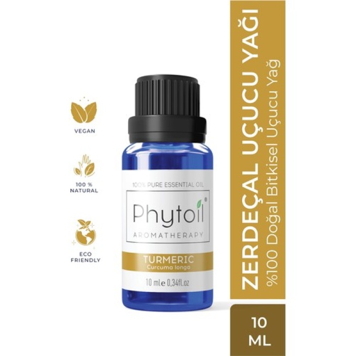 Phytoil Turmeric Zerdeçal Uçucu Yağı 10 Ml