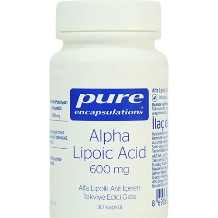 Pure Alpha Lıpoıc Acıd 30 Kapsul