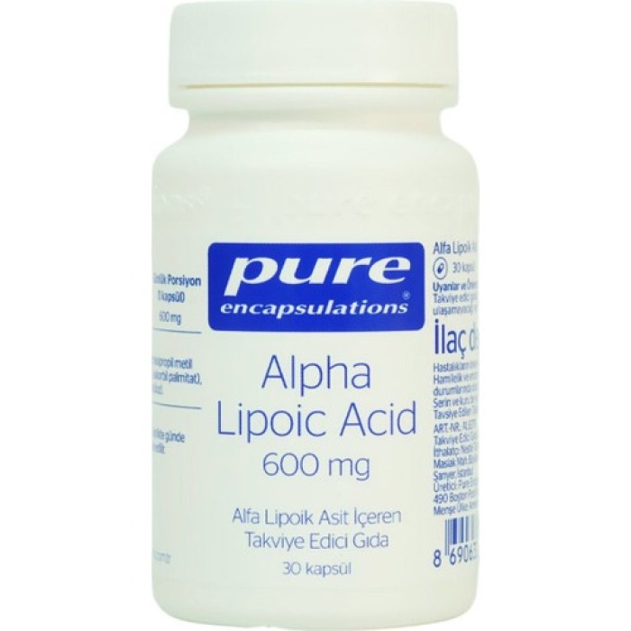 Pure Alpha Lıpoıc Acıd 30 Kapsul