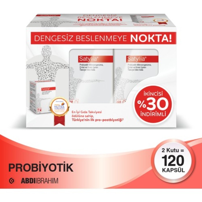 Satylıa 60 Kapsul 1+1 Kofre
