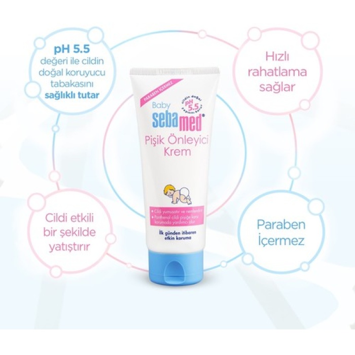Sebamed Baby Pişik Önleyici Krem Ph 5,5 100Ml