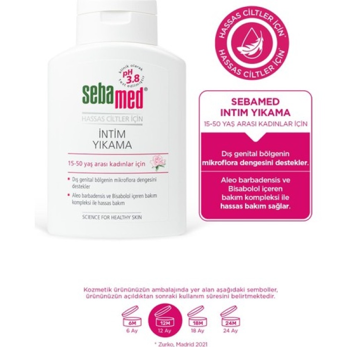 Sebamed Intim Likit Ph 3,8 200Ml