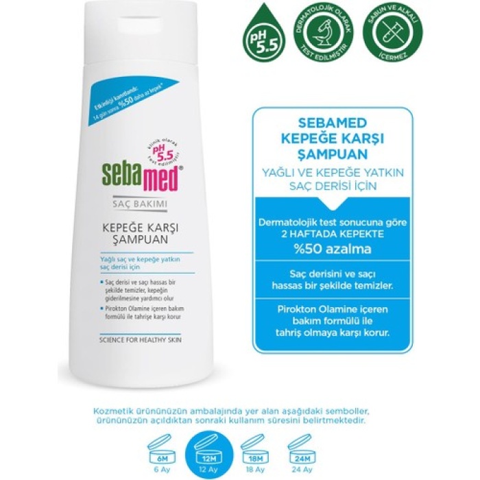 Sebamed Şampuan Kepek Önleyici Ph 5,5 200Ml