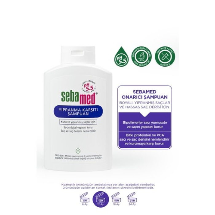 Sebamed Şampuan Onarım Ph 5,5 400Ml