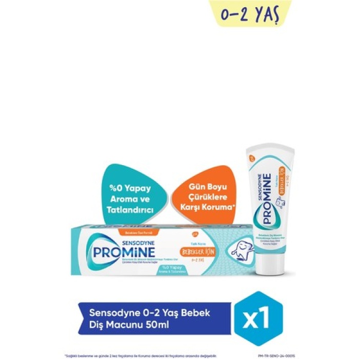 Sensodyne Promıne Bebek 0-2 Yas Dıs Macunu