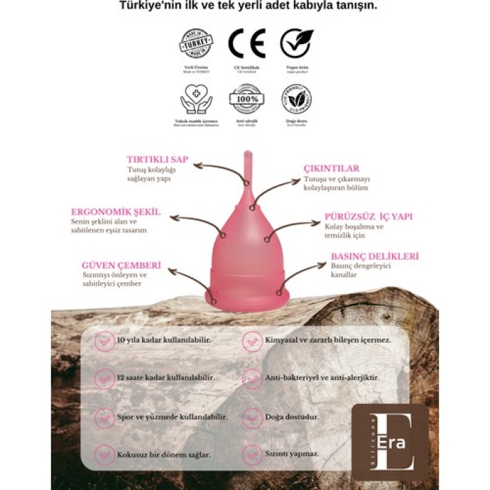 Era Cup Menstrual Adet Kabı Small