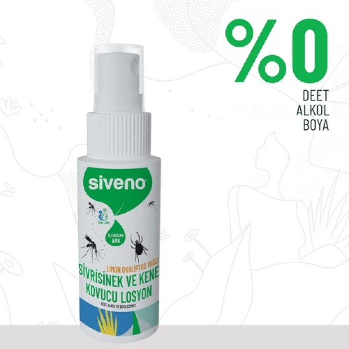 Sıveno Sivrisinek Ve Kene Kovucu Sprey Krem 50Ml