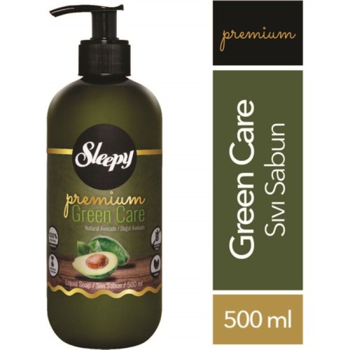 Sleepy Sivi Sabun Premium Green Care Doğal Aloe Vera 500 Ml