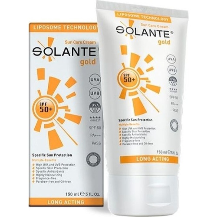 Solante Gold Güneş Koruyucu Krem Spf50+ 150Ml
