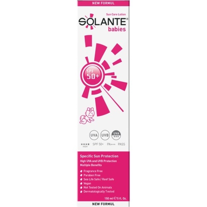 Solante Güneş Koruyucu Bebek Losyon Spf50+ 150Ml