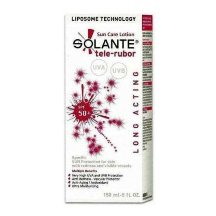 Solante Tele-Rubor Kızarıklık Önleyici Güneş Koruyucu Losyon Spf50+ 150Ml