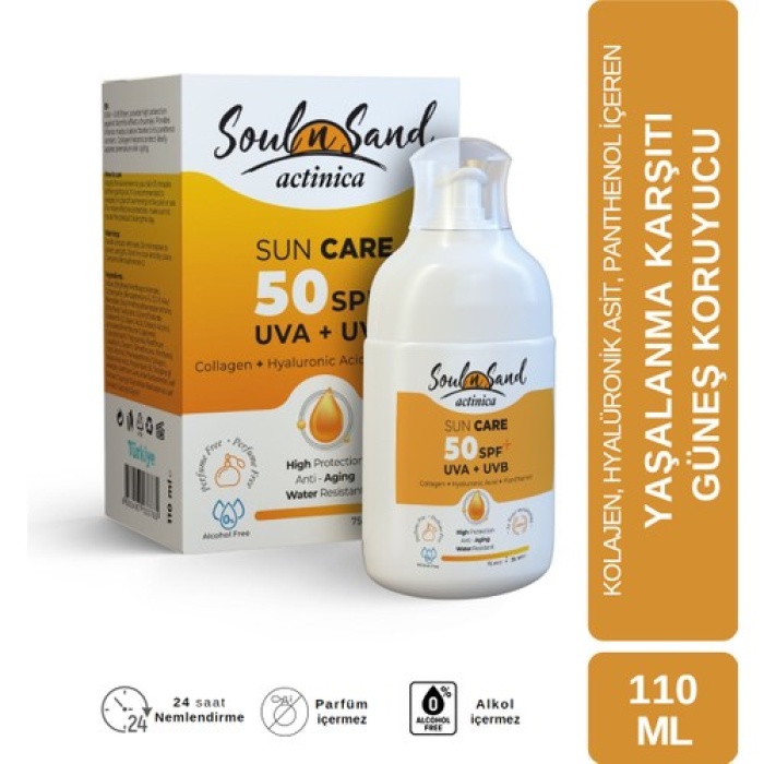 Soulnsand Actınıca Sun Care 50 Spf + Kutulu 110 Ml