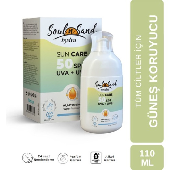Soulnsand Hydra Sun Care 50 Spf + Kutulu 110 Ml