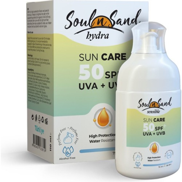 Soulnsand Hydra Sun Care 50 Spf + Kutulu 110 Ml