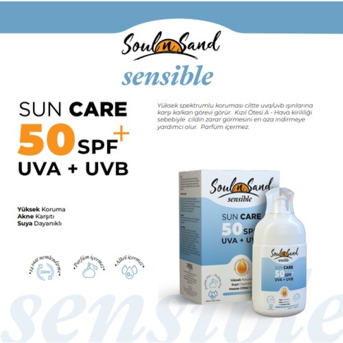 Soulnsand Sensible Sun Care 50 Spf + Kutulu 110 Ml