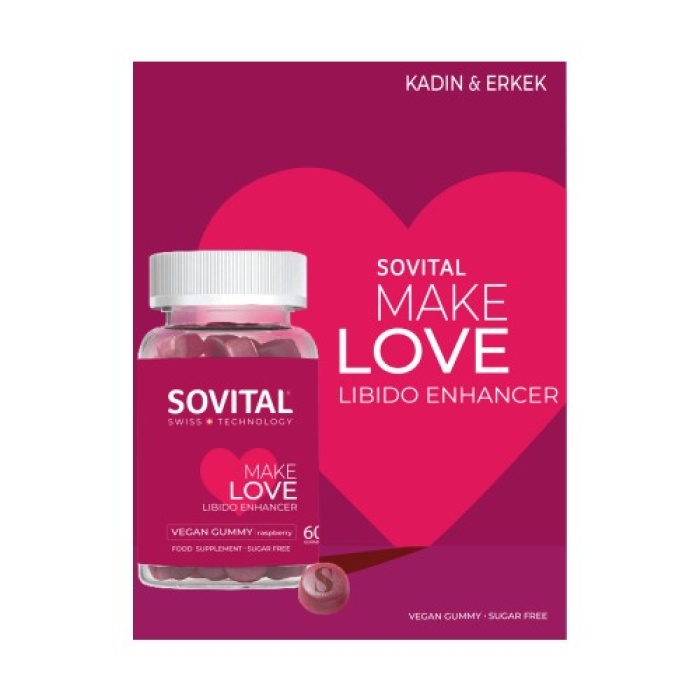 Sovital Make Love Libido Arttırıcı 60 Vegan Gummy