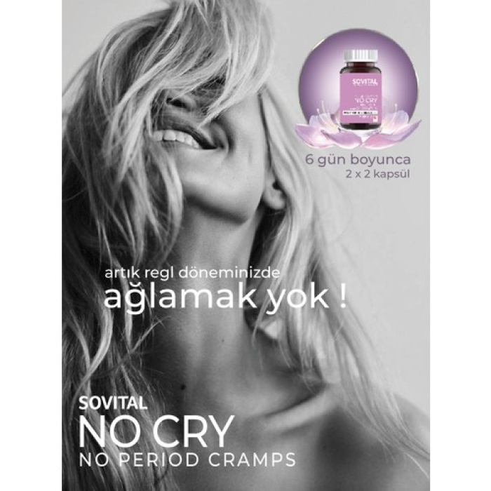 Sovital No Cry Regl Dönemine Özel 48 Kapsül