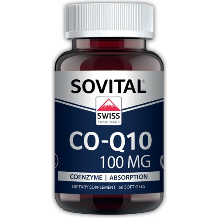 Sovital Swiss Trademark Co Q10 100 Mg 60 Softgels